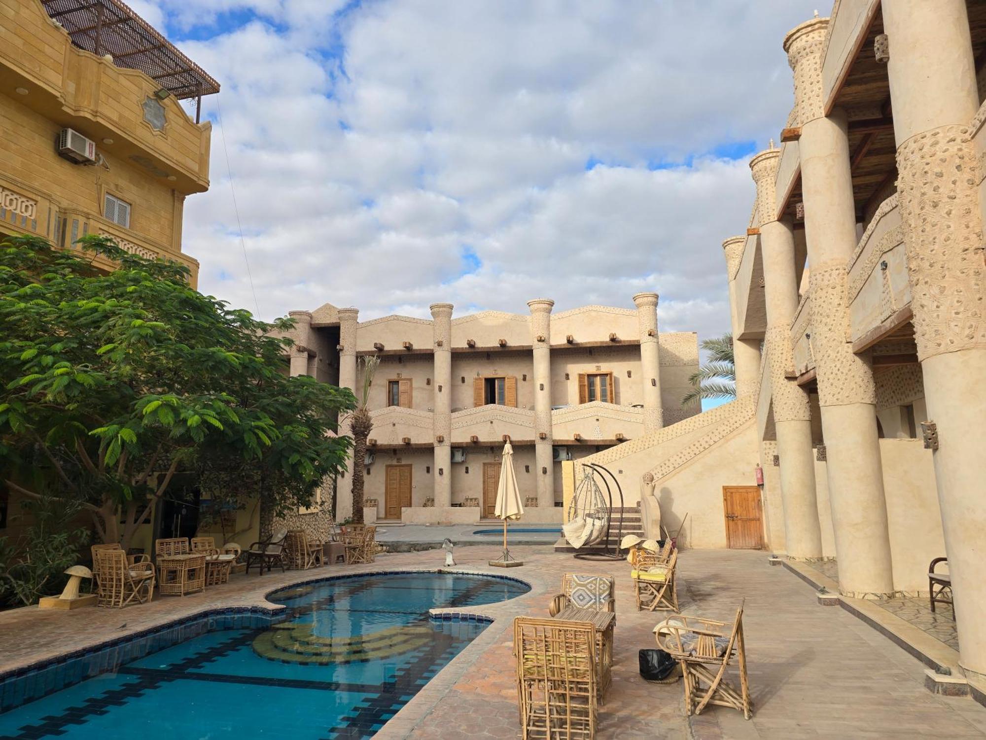 Bed and Breakfast Qasr El salam Siwa Oasis Exterior foto
